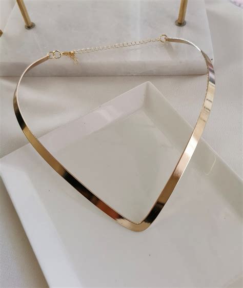 Gold Metal Choker